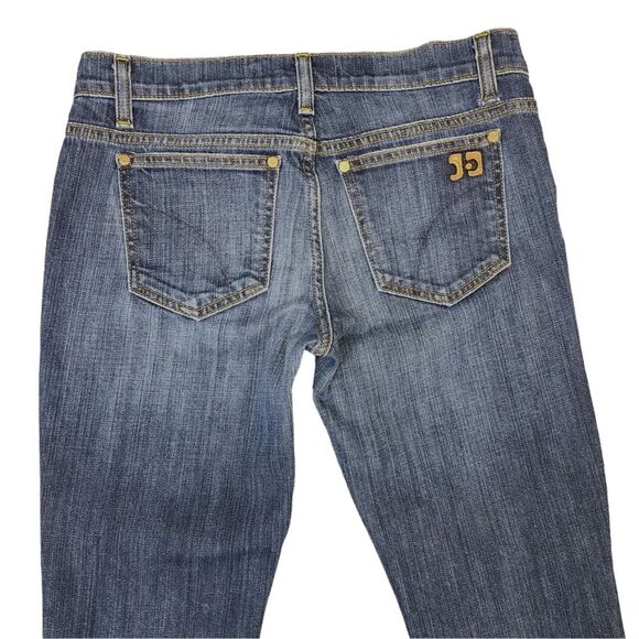 Joe's Jeans Women's 27 The Rocker Fit Burke Wash Flare Denim Jeans - Picture 6 of 16